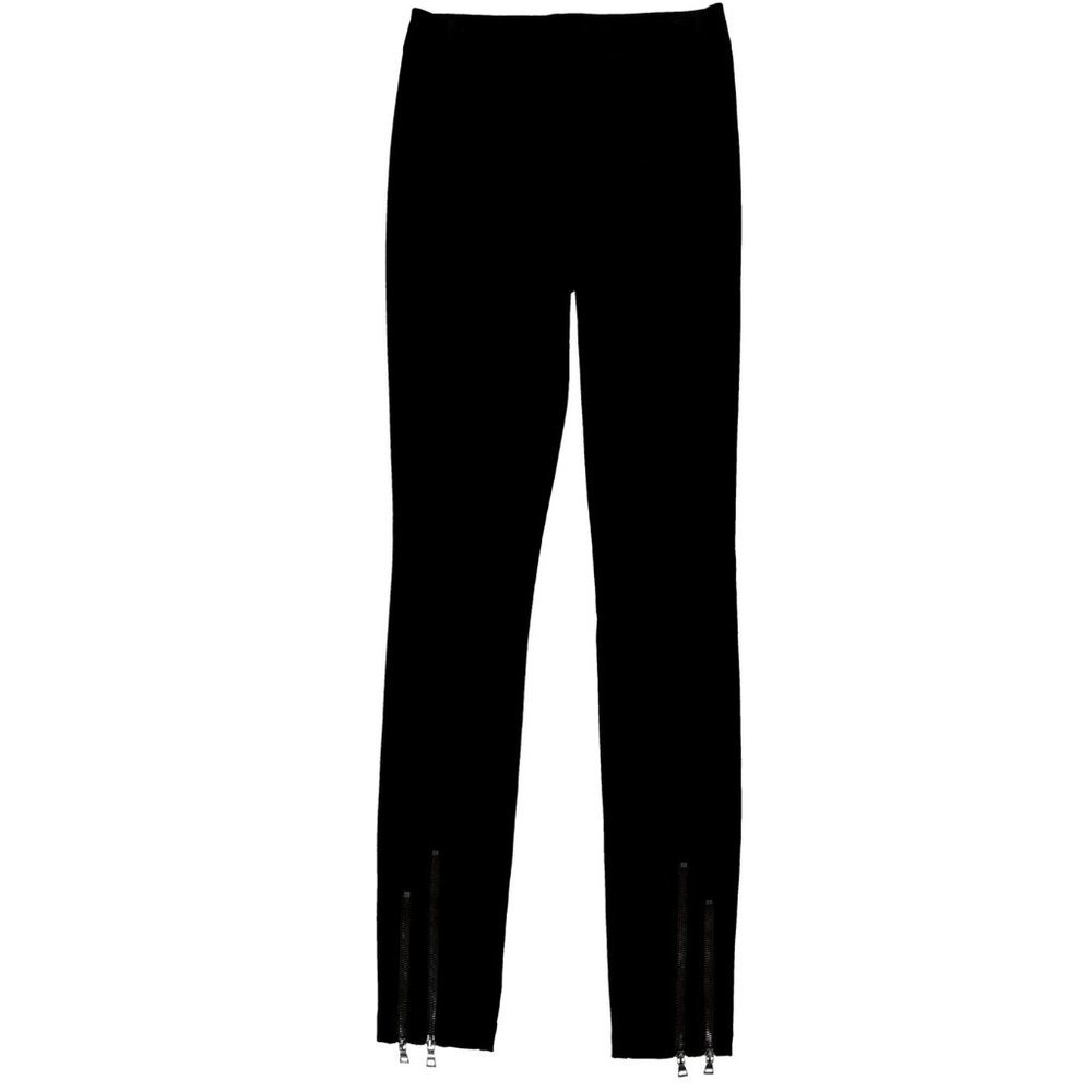 BAR Iii Zippered-Hem Skinny Pants, Size Small - Picture 5 of 5